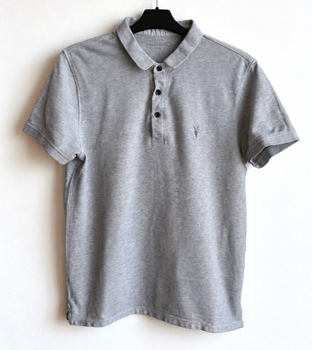Allsaints grey men polo - men’s,