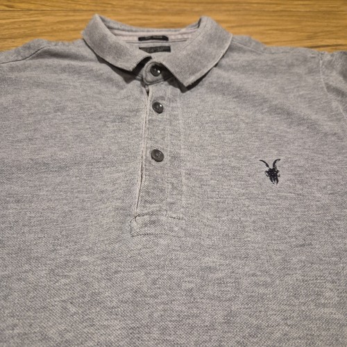 All saints men grey polo - all,