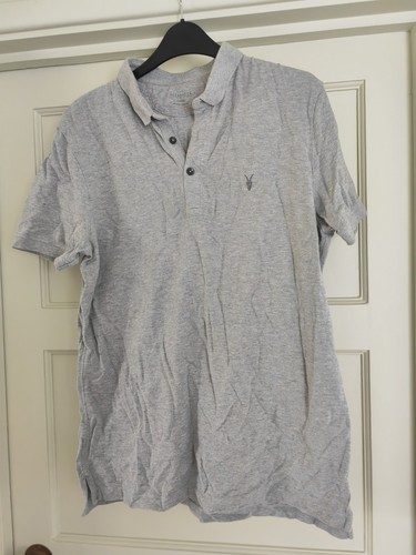 Allsaints men gray vidal - allsaints, polo