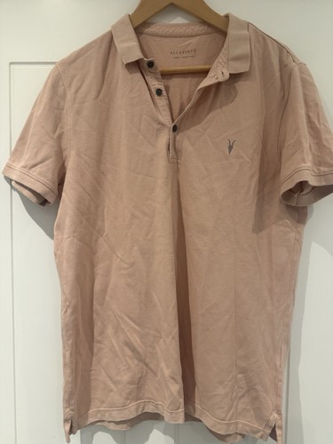 All saints polo shirt - shirt, large