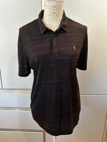 All saints men black polo - saints,