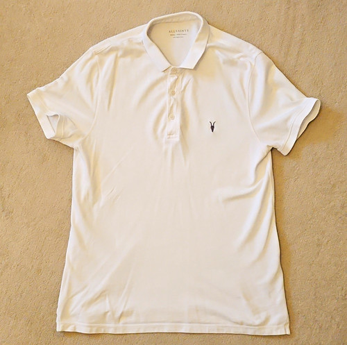 Allsaints men white - allsaints, cotton