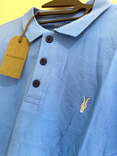 Allsaints men blue - allsaints, solid