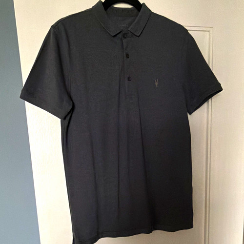 Allsaints men grey polo - men’s,