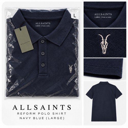 Allsaints reform men polo - reform, men’s