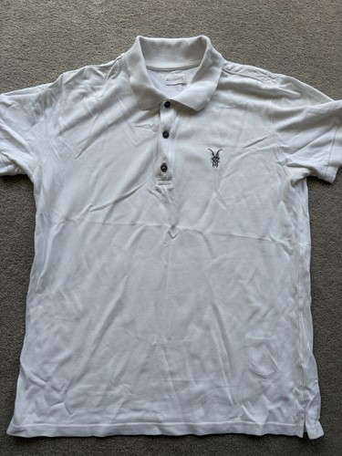 All saint white polo - white,