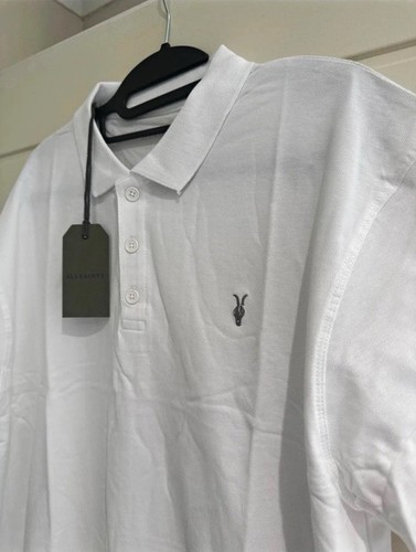 Allsaints men white polo - men’s,