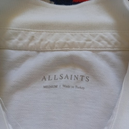 All saints white men polo - all,