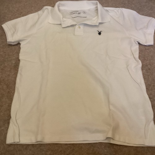 All saints white polo - white, shirt
